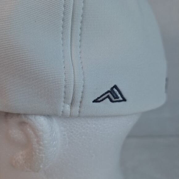 Marucci TP Logo Ball Cap Hat Fitted L/XL Baseball White Navy Blue - Picture 4 of 10